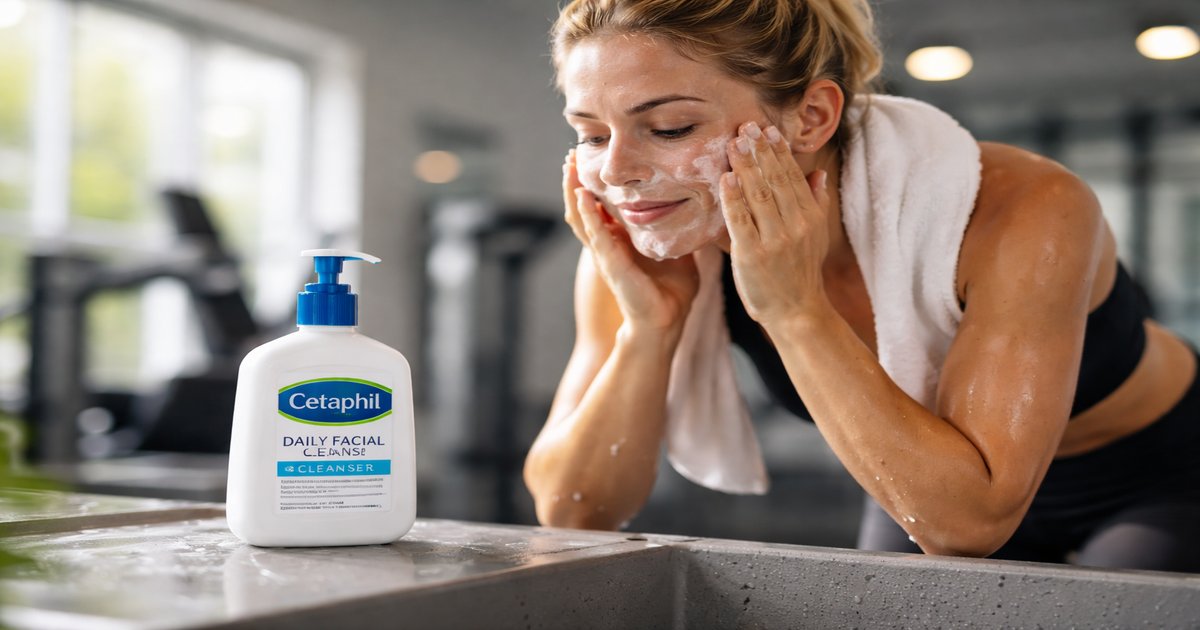 cetaphil cleanser in use