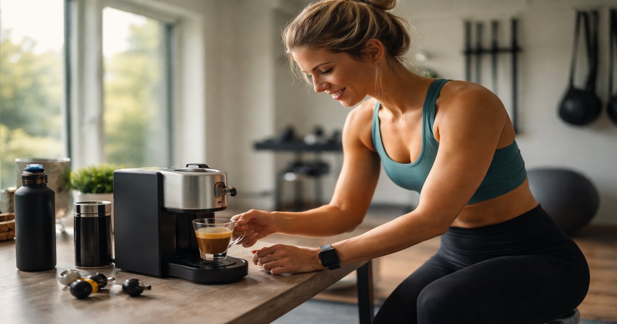 nespresso in use