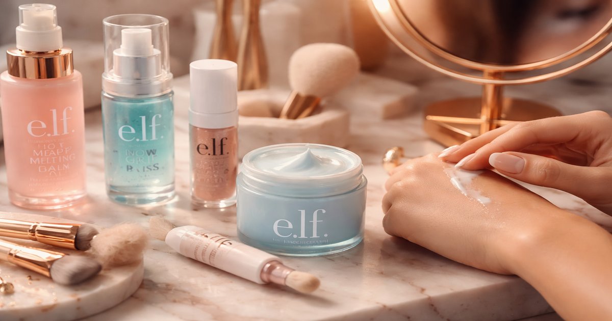 elf face products in use
