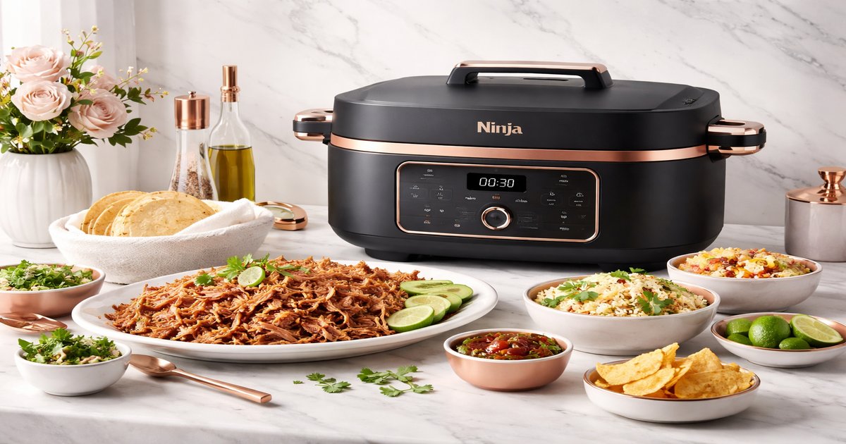 ninja foodi possiblecooker in use